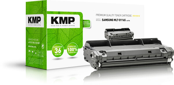 KMP Toner SA-T84 (schwarz) ersetzt Samsung 116S (MLT-D116S/ELS)