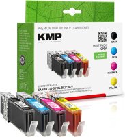 KMP Tintenpatronen C90V MULTIPACK ersetzt Canon...