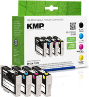 KMP Tintenpatronen E125V MULTIPACK ersetzt Epson T1295...
