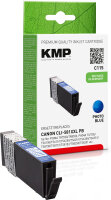 KMP Tintenpatrone C115 (photo blue) ersetzt Canon...