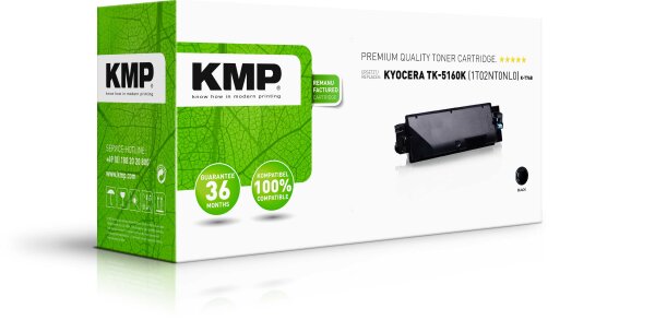 KMP Toner K-T76B (schwarz) ersetzt Kyocera TK-5160K