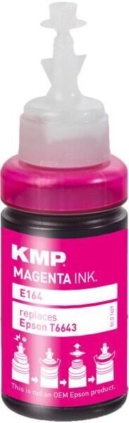 KMP Tinte E164 (magenta) ersetzt Epson T6643