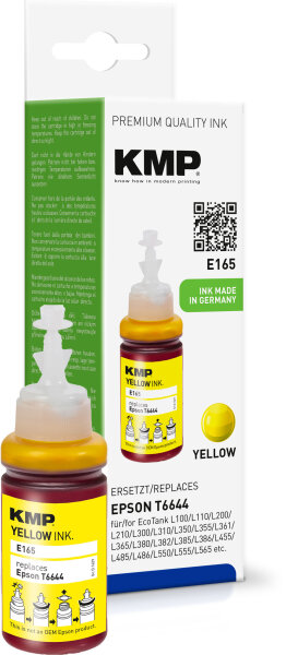 KMP Tinte E165 (yellow) ersetzt Epson T6644