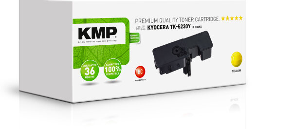KMP Toner K-T83YX (yellow) ersetzt Kyocera TK-5230Y