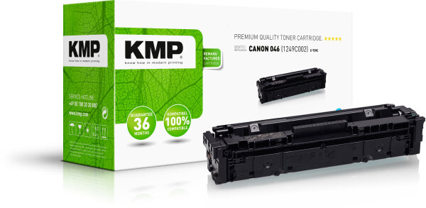 KMP Toner C-T39C (cyan) ersetzt Canon Cartridge 046