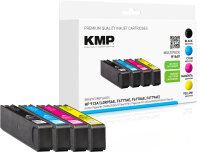 KMP Tintenpatronen H164V MULTIPACK ersetzt HP 913A