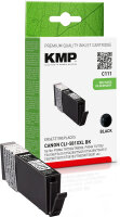 KMP Tintenpatrone C111 (schwarz) ersetzt Canon CLI-581BK XXL
