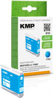 KMP Tintenpatrone B75C (cyan) ersetzt Brother LC1000C