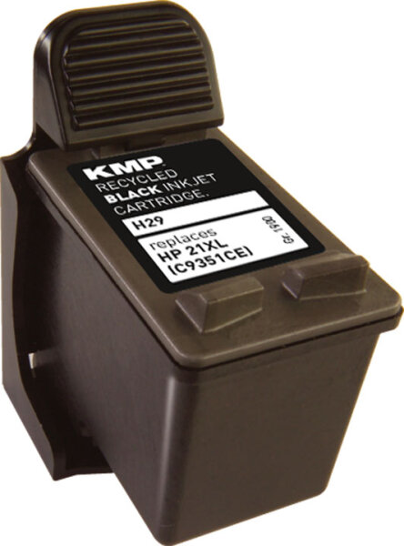 KMP Tinte H29 (schwarz) ersetzt HP 21XL (C9351CE)