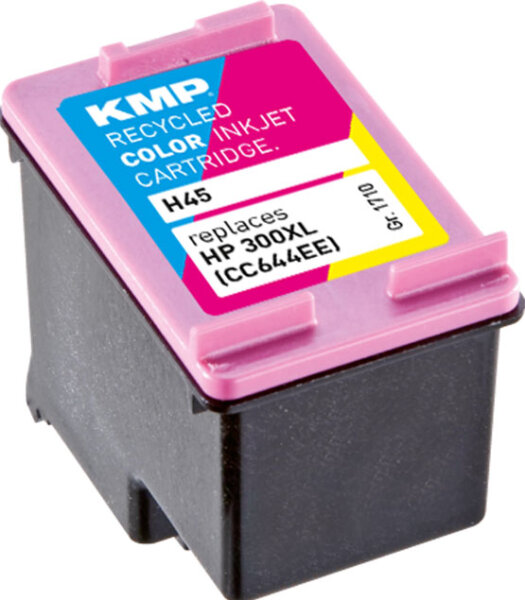 KMP Tinte H45 (color) ersetzt HP 300XL (CC644EE)