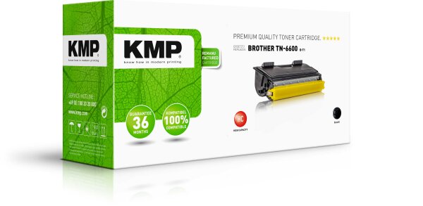 KMP Toner B-T1 (schwarz) ersetzt Brother TN-6600