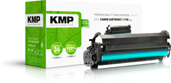 KMP Toner C-T14 (schwarz) ersetzt Canon FX8, CARTRIDGE T