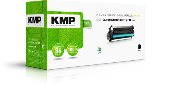 KMP Toner C-T14 (schwarz) ersetzt Canon FX8, CARTRIDGE T