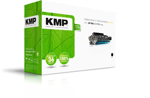 KMP Toner H-T170 (schwarz) ersetzt HP 90A (CE390A)