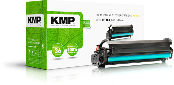 KMP Toner H-T20 (schwarz) ersetzt HP 15X (C7115X)