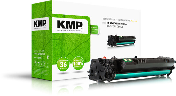 KMP Toner H-T71 (schwarz) ersetzt HP 49X (Q5949X)