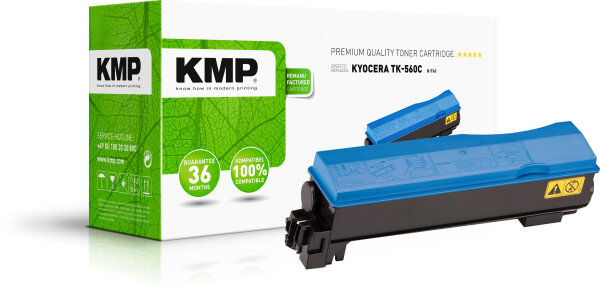 KMP Toner K-T41 (cyan) ersetzt Kyocera TK-560C
