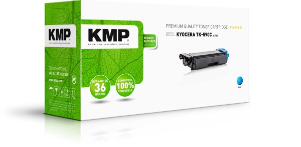 KMP Toner K-T53 (cyan) ersetzt Kyocera TK-590C