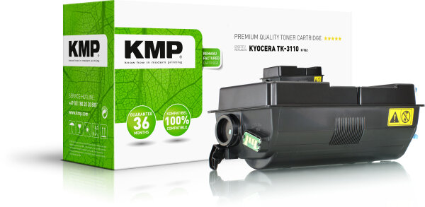 KMP Toner K-T62 (schwarz) ersetzt Kyocera TK-3110