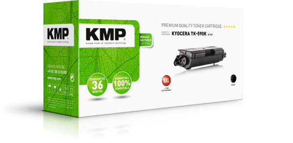 KMP Toner K-T67 XXL (schwarz) ersetzt Kyocera TK-590K